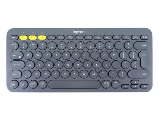 Logitech K380 szary - 267644 - zdjęcie